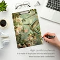 thumbnail image 5 of ALAZA Plastic Clipboard A4 Letter Size Decorative Clipboards for Students Women Men 9" x 12.5" Hummingbird Floral, 5 of 6