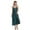 Green, variant on Women's Satin Nightgown Silk Sleeveless Spaghetti Strap Long Loungewear V Neck Loose Maxi Sleep Dress