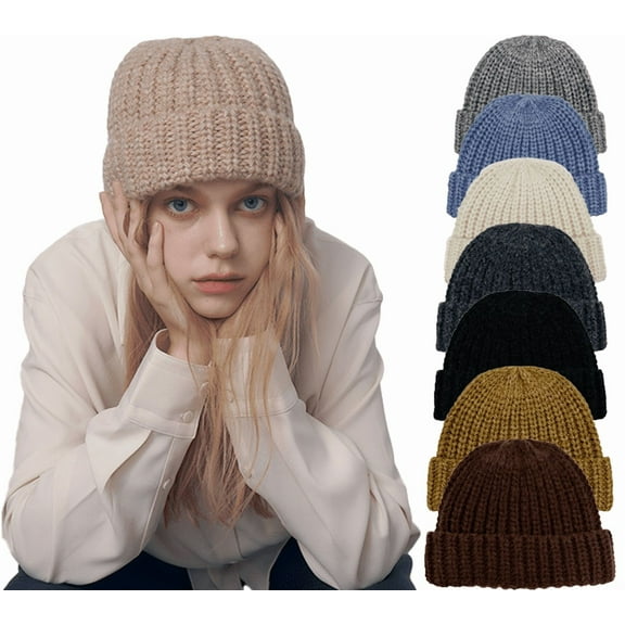 Yoyauz Warm Lazy Beanie - A soft Everyday Beanie With A Chunky Knit Fabric