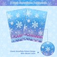 thumbnail image 4 of Mantel Litmitfu Winter Snowflake de plástico 137 x 274 cm, 2 unidades, 4 of 7