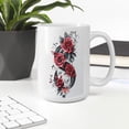 thumbnail image 3 of Custom Initial S Coffee Mug – Personalized Ceramic Cup for Women 11oz 15oz, Ideal for Daily Enjoyment, Birthdays, or Family Events, 3 of 6