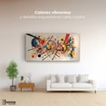 thumbnail image 3 of Cuadro Decorativo Canvas Revolution Abstracción Clásica 140x70 madera maciza Tela Canvas, 3 of 4