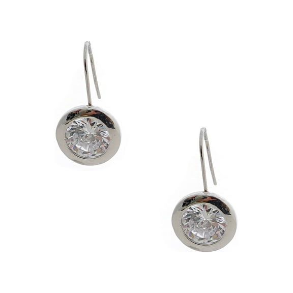 Fashion Earrings Silver Rhinestone Wire Dagle Earrings