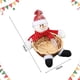 thumbnail image 4 of Cesta para dulces navideños, bonita cesta para guardar dulces navideños, plato para dulces, decoración para mesa navideña, soporte para azúcar y frutas para interiores, para cenas, cocinas,, 4 of 5