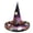 E, variant on Witch Hat for Women, Halloween Party Costume Hat, High Top Pointed Wide Brim Cone, Ideal for Dress Up and Seasonal Halloween Events G