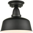thumbnail image 3 of Farmhouse Matte Black Ceiling Light Fixture Rustic Barn Flush Mount Ceiling Lights, 3 of 7