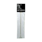 Jersey Knit Hat Sizer Pack - White - 1 PKG = 2 SIZERS - White