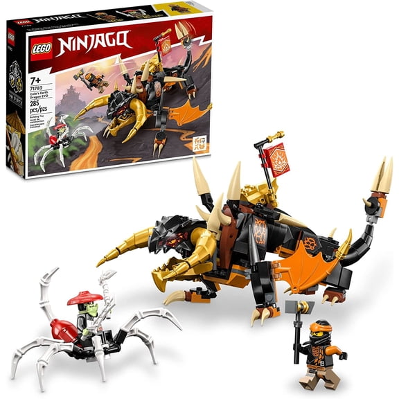 LEGO Ninjago Collectible Action Toy, Plastic Multicolor, 0.855 lb