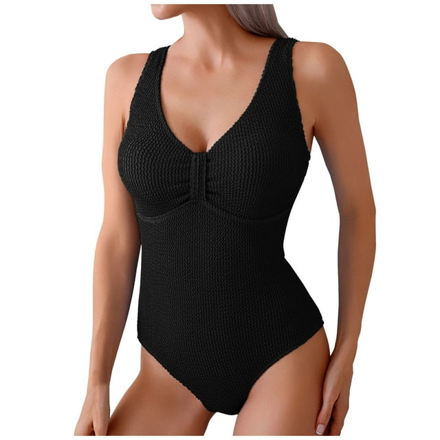 Abcnature Ladies' Tight Suspender Polyester Backless Swimsuit Sexy Bikini Women's One-Piece Swimsuit