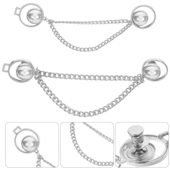 FRCOLOR  4 Pcs Practical Clips for Pants Tighten Tightening Waist Buckle