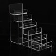 thumbnail image 4 of Acrílico Riser Display Shelf Bolso monedero Gafas Cosmetic Display Stand 6 Tiers 6 niveles Sharpla Estante de exhibición vertical, 4 of 8