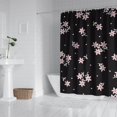 thumbnail image 3 of Waterproof Pioneer Shower Curtain 72x84 Inch Polyester Unique Cute Floral Shower Curtain for Bathroom Hotel Home Decor with 12 Plastic Hooks, 3 of 5