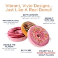 thumbnail image 4 of Cheer Collection Reversible Plush Donut Throw Pillow, 4 of 5