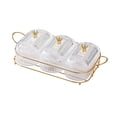 thumbnail image 3 of Bandeja De Frutas Secas, Plato Dividido Con Corona Para Fiesta, Comedor, Cocina, Estilo C, 3 of 8