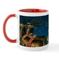 thumbnail image 2 of CafePress - Vintage Santa Sleigh Mugs - 11 oz Ceramic Mug - Novelty Coffee Tea Cup, 2 of 6