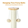 thumbnail image 5 of Vibrant Life 17.5 Inch Cat Scratching Post with Sisal Pad and Ball Track for Kitten, 5 of 9