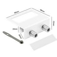 thumbnail image 1 of Sliding Security Glass Locks for Window with Keys Adjustable Iron Stoppers, 1 of 11