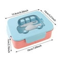 thumbnail image 2 of Ensemble Bento pour Enfants – Solution à Lunch Étanche pour Boîtes à Lunch, Sacs de Rangement Durables pour Petit-Déjeuner et Réfrigérateur, Couvercles et Boîtes pour Usage Quotidien, 2 of 5