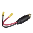 thumbnail image 2 of Cables macho rectos de 15 cm para motor de pesca por curricán SEACHOICE, 2 of 6