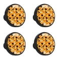 thumbnail image 1 of 4 Pcs Halloween Knobs for Kitchen Cabinet Cupboard Dresser Bookcase Drawer Pulls Handles Round Home Decor, 1 of 5