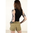 thumbnail image 4 of Ragstock Olive Green Cotton Utility Shorts, 4 of 4
