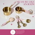 thumbnail image 4 of Set de tazas y cucharas medidoras Paris Hilton de acero inoxidable, 4 of 7