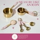 thumbnail image 4 of Set de tazas y cucharas medidoras Paris Hilton de acero inoxidable, 4 of 7