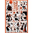 thumbnail image 1 of Halloween Window Sticker Decor Double Sided Ghost Skull Scary Static Glass Window Sticker M01, 1 of 5