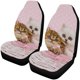 thumbnail image 1 of Juego de 2 Fundas para Asientos de Coche ABPHQTO Gatitos Cesta Blanca, 1 of 3