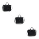 thumbnail image 5 of Jumpingount Bolso de hombro de lona multifuncional resistente y duradero de tela para cada ocasión Bolso de lona negro Type1 NO1, 5 of 6