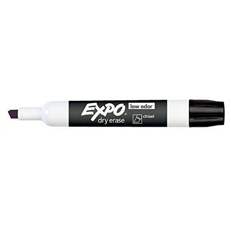 Expo® Chisel Tip Dry Erase Markers - Black, 5 pk - Kroger