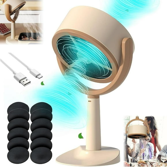 Fiudx Campana Extractora Portátil, Diseño de Sobremesa, Recargable, Gran Potencia de Succión, Compacta y Ligera, Ideal para Cocinas y Apartamentos Pequeños, Fácil Instalación, Incluye Cable de Carga