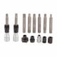 thumbnail image 1 of Herramienta de extracción de polea del alternador, 13 piezas Kit de herramientas para polea del alternador Extractor de desacoplamiento de polea Fiel a su promesa, 1 of 9