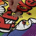 thumbnail image 4 of Ambesonne Rainbow Jigsaw Puzzle Durable Cardboard, Pop Art Comics Pride, 1000 pcs, Multicolor, 4 of 5