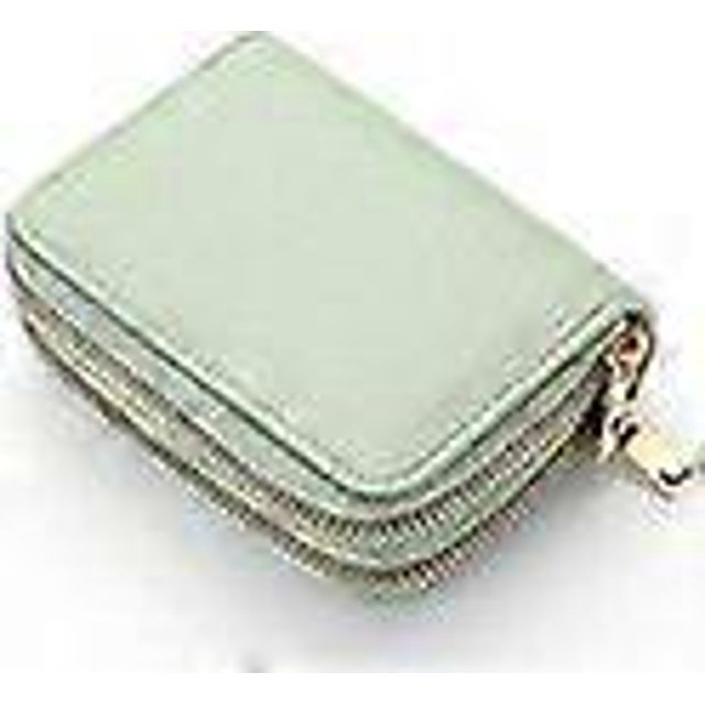 Women's Wallet - Leather - Imitation Leather - Green - Card Holder - Cards - Wallet