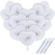 thumbnail image 1 of Abanico de boda de 48 piezas, abanico de bolsillo, plegable, regalo de invitados para ocasiones de verano, fiesta, boda, decoración de pared de bricolaje - Blanco JFHHH pequeña, 1 of 5
