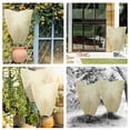 thumbnail image 7 of 40"Hx32"W Plant Covers Freeze Protection,Breathable Plant Blanket for Outdoor Indoor Plants,Thickened Frost Cloth Plant Cover for Winter with Drawstring,Adjustable Easy Observe,Reusable, 7 of 7