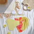 thumbnail image 6 of Gunia Swimsuit For Teen Girls 2 Piece Floral Print Bikini Swim Bathing For Kids Summer Beach Bathing Suit 7-8 Years, 6 of 6