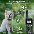 thumbnail image 2 of Dog Training Collar with Remote Ft in Dog Shock Collar with Beep Vibration Shock & Double Static Warnings IPX Bark Collar for All lbs Medium Large Dogs ( ), 2 of 6