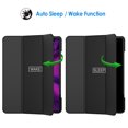 thumbnail image 2 of JETech Case for iPad Pro 12.9 Inch (3rd/4th Generation, 2018/2020 Model), Support Pencil Charging, Slim Stand Hard Back Shell Smart Cover Auto Sleep/Wake (Black), 2 of 7
