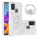 thumbnail image 1 of Funda para Samsung Galaxy A21S con Brillo Líquido Flotante, Purpurina, Parachoques y Anillo Giratorio Soporte, 1 of 5