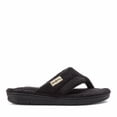 thumbnail image 2 of Dearfoams Women's Wrenley Terry Thong Flip Flop House Slipper, 2 of 9