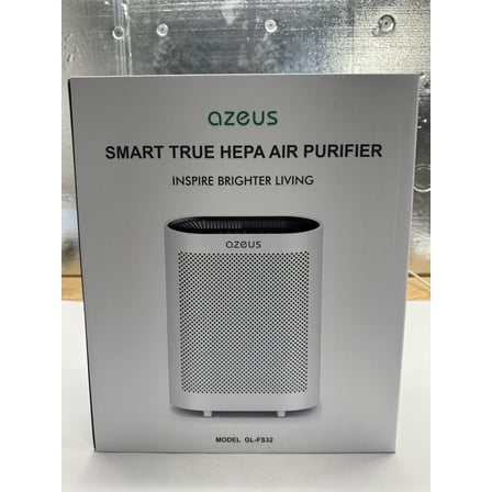Azeus GL-FS32 True HEPA Air Purifier for Large Rooms 1080 sq ft White New
