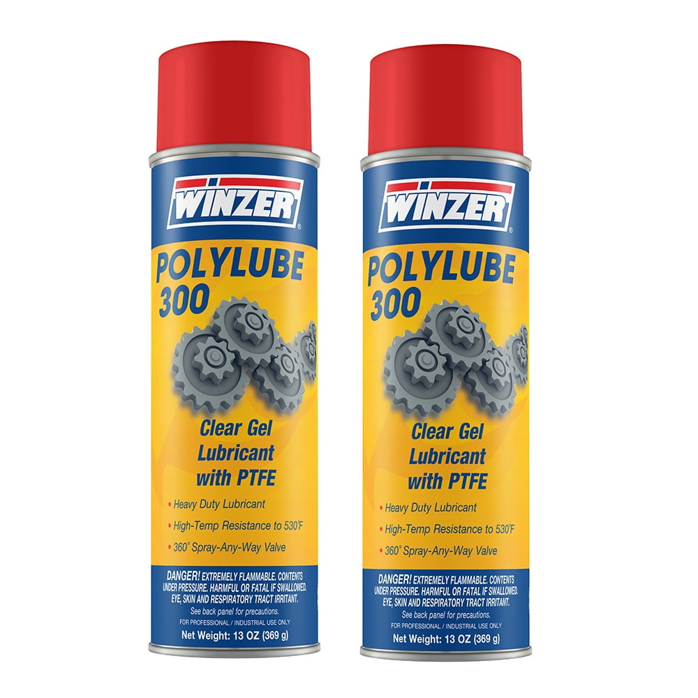 Winzer Polylube 300 Clear Gel Lubricant With PTFE - 13 oz (2)
