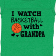 thumbnail image 4 of Inktastic I Watch Basketball with Grandpa Boys Baby Bodysuit, 4 of 5