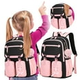 thumbnail image 1 of & Craft Stationery Stylish High Capacity Backpack For Girls Casual Shoulder Bag With Multiple Compartments For School And Daily Use, 1 of 5