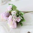 thumbnail image 5 of Leaveforme 1Pc Artificial Flower Rose Peony Tabletop Office Home Garden Party DIY Decor, 5 of 8
