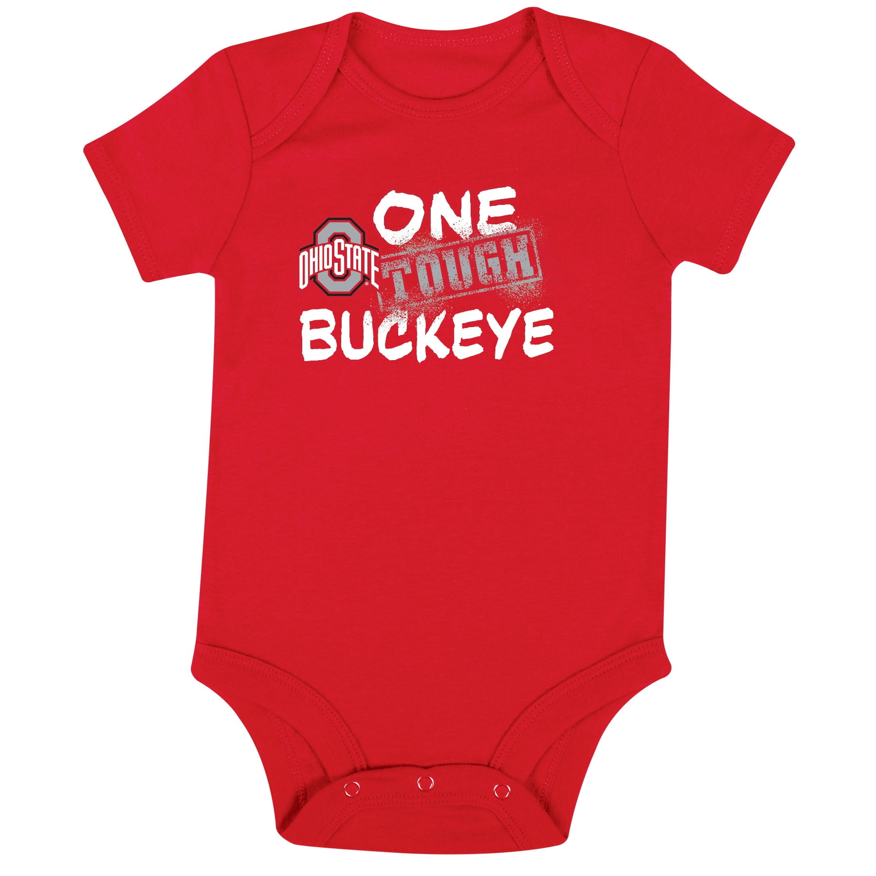 NCAA Ohio State Buckeyes Infant & Toddler Onesies, 3-Pack
