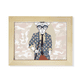 thumbnail image 1 of Arte Pintura de madera Unbranded ilustración de perro encantador 6x8 pulgadas marco de foto, 1 of 4
