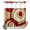 Burgundy, Beige, Tan, Brick, variant on No Hook Shower Curtain, Brown Geometric Shower Curtains for Bathroom with See Through Top Window, Abstract Concentric Circles Modern Waterproof & Washable Bath Curtain Stand Up Stall 36"x72"